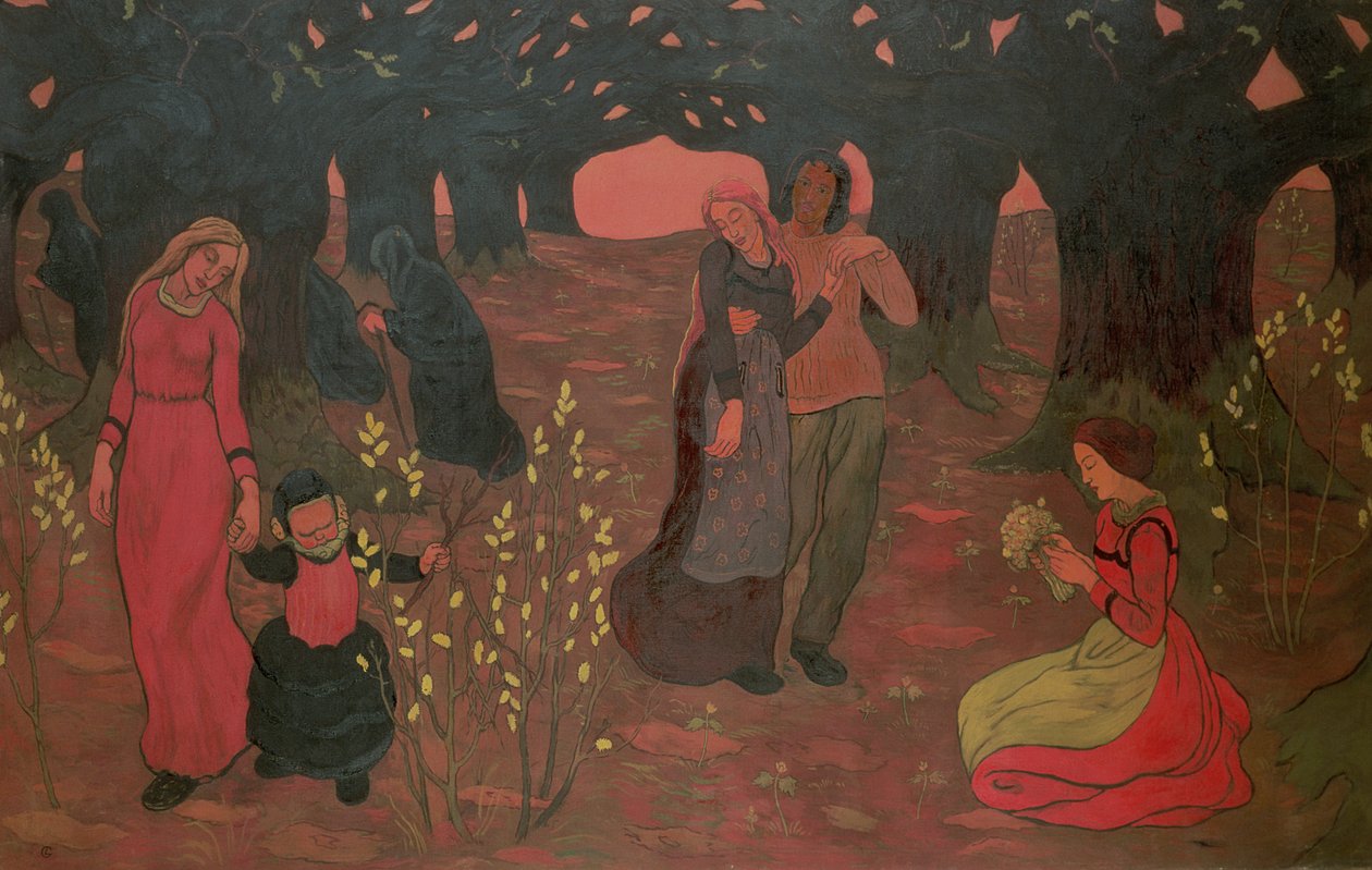 عصور الحياة ، 1892 بواسطة جورج لاكومب