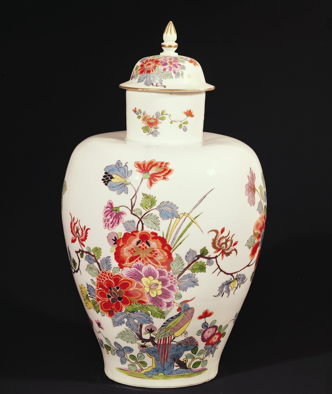 مزهرية Meissen ، c.1725 (الخزف) بواسطة المدرسة الألمانية