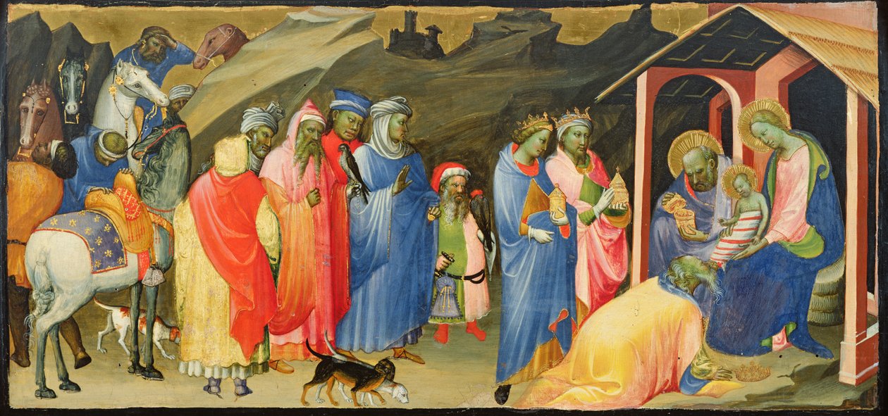 عشق المجوس ، c.1408 بواسطة غيراردو ستارينا