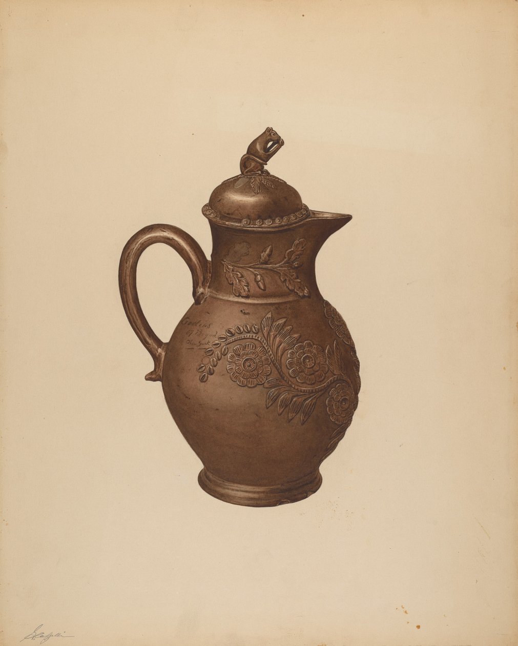 إبريق الشاي ، ج. 1940. بواسطة جياسينتو كابيلي