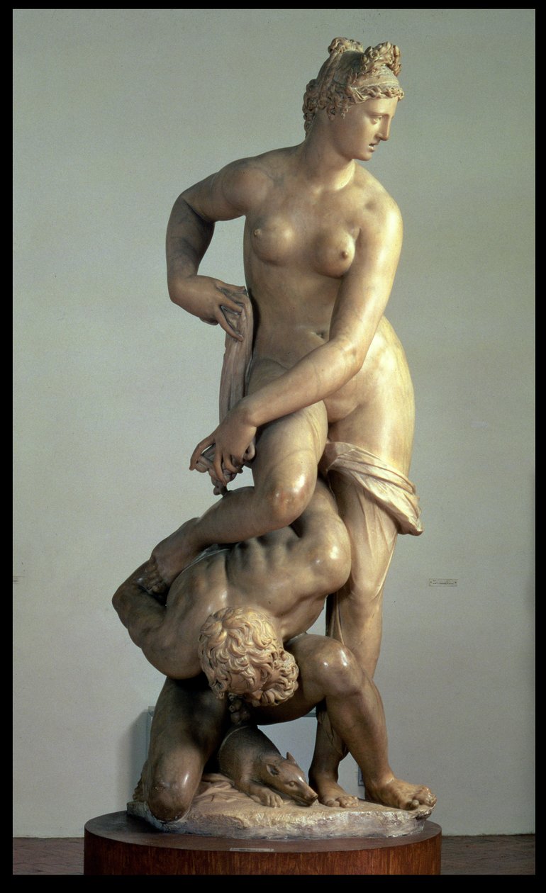 فلورنسا منتصر على بيزا (رخام) بواسطة Giambologna