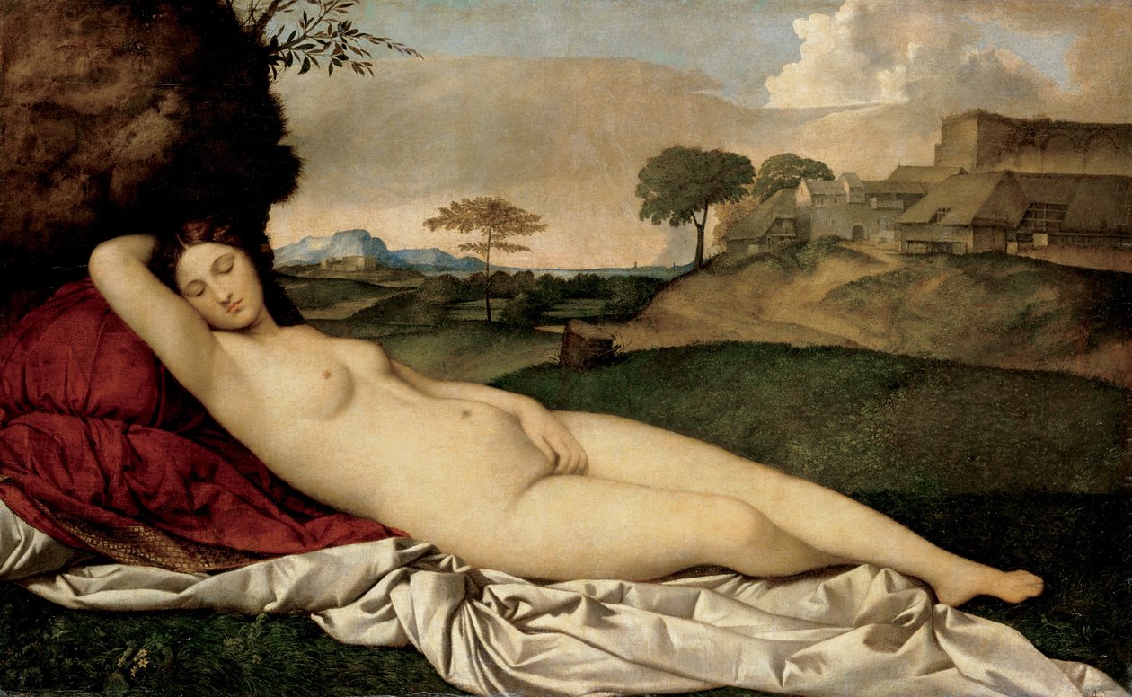النوم فينوس بواسطة Giorgione da Castelfranco