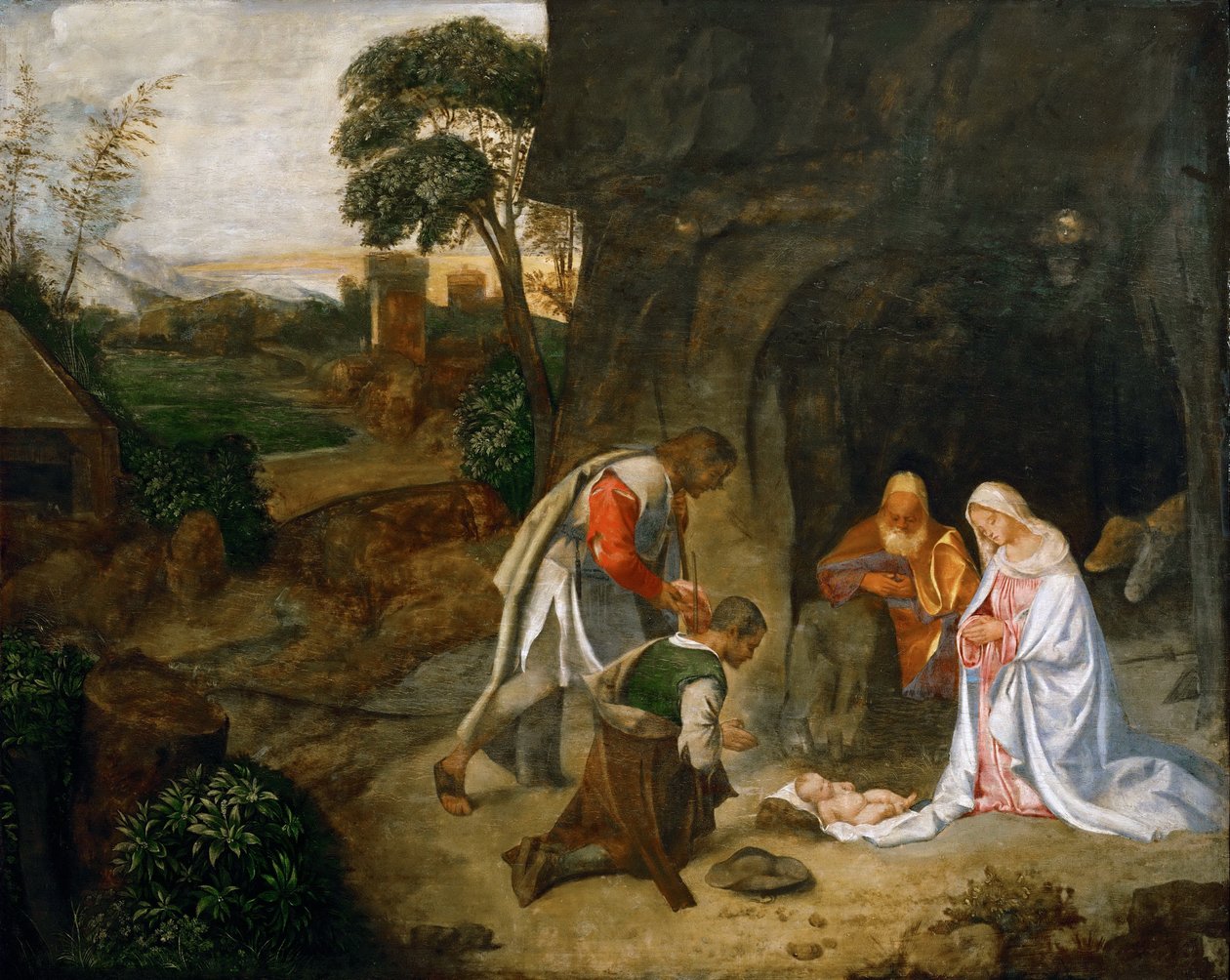 عشق الرعاة بواسطة Giorgione da Castelfranco