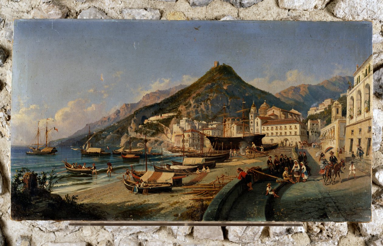 Amalfi بواسطة جيوفاني سيريتيلي