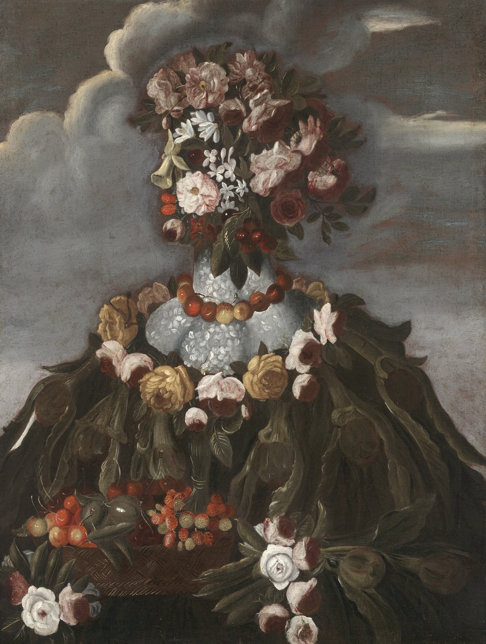 الربيع ، c.1580-1600 بواسطة جوزيبي أرخيمبولدو