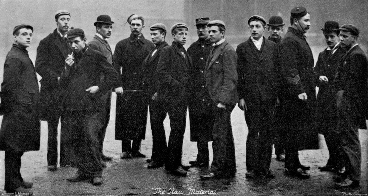 المجندين الخام للجيش ، 1895 بواسطة غريغوري وشركاه
