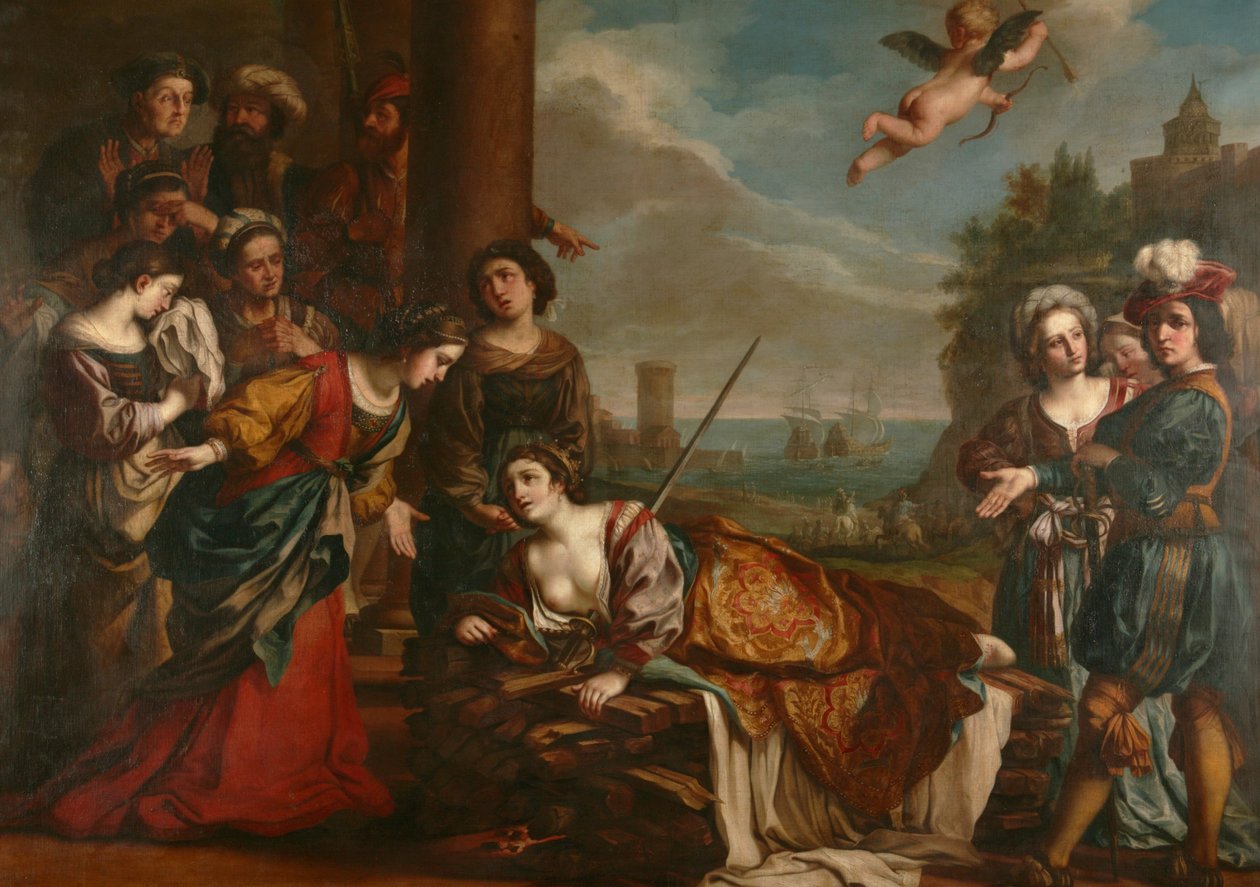 موت ديدو بواسطة جويرسينو (1591-1666) (بعد)