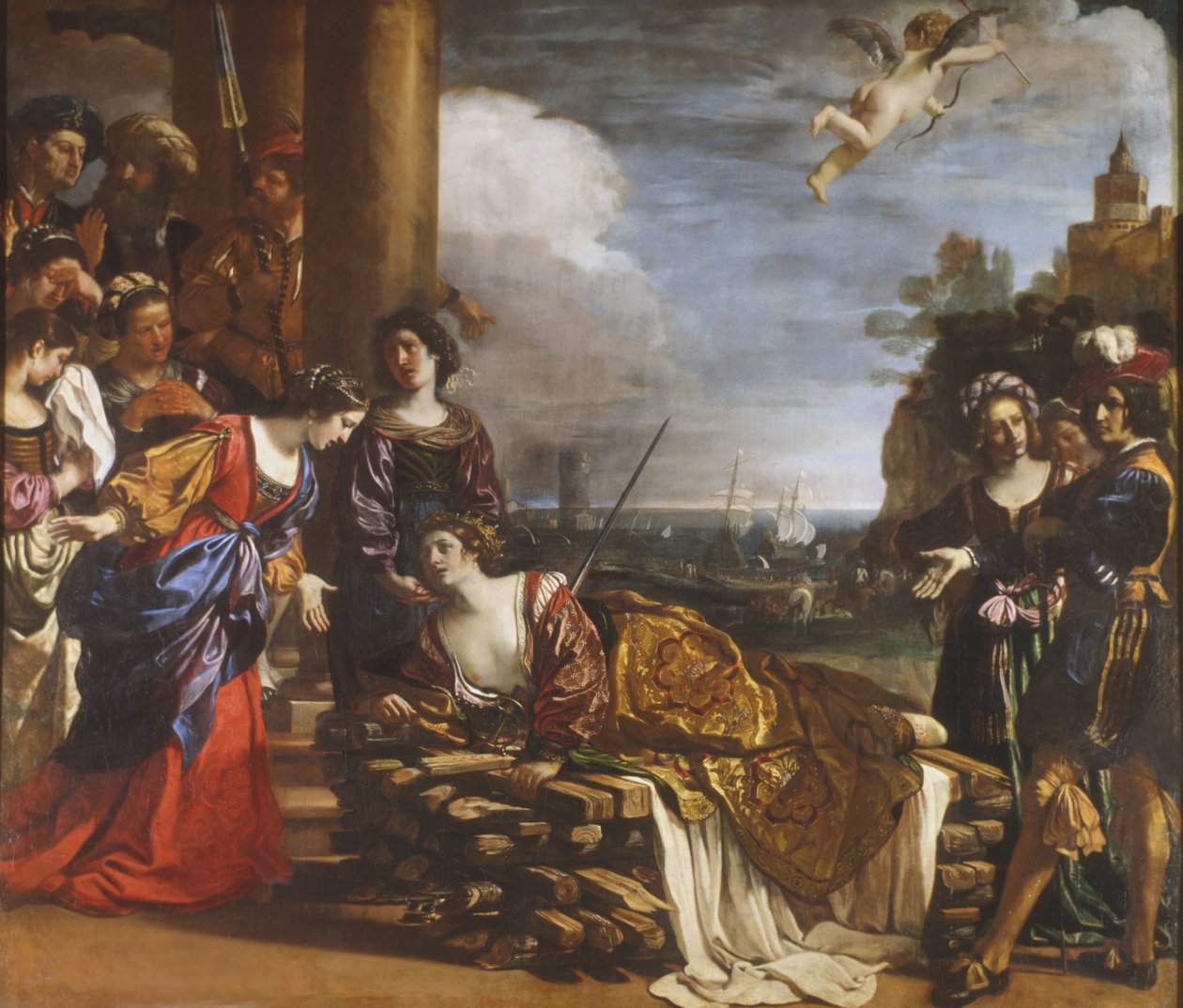 The death of Dido بواسطة جويرسينو