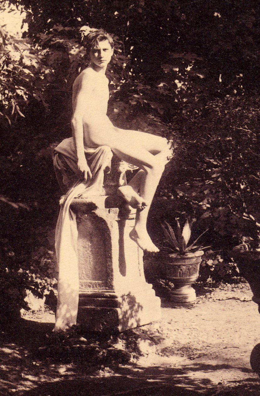 دراسة ولد C.1898 بواسطة Guglielmo Plüschow