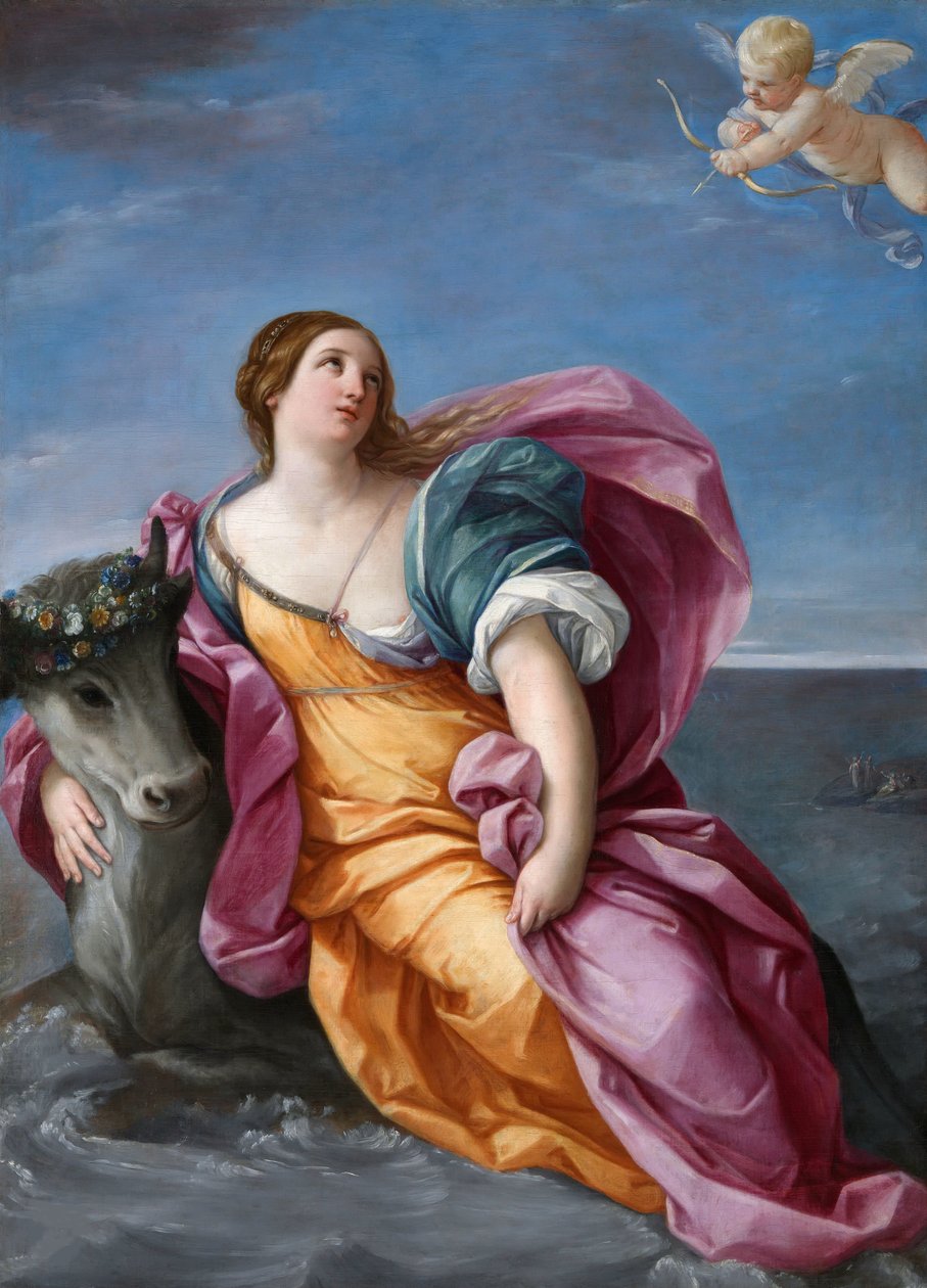 اغتصاب يوروبا ، 1637-1639. بواسطة جويدو ريني