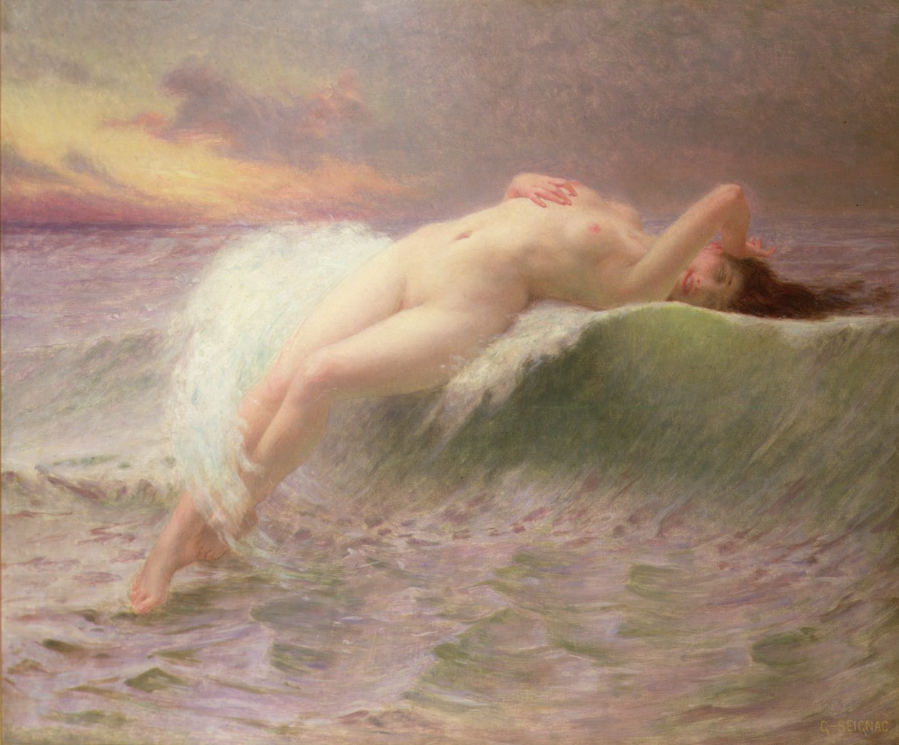 حورية الماء بواسطة Guillaume Seignac