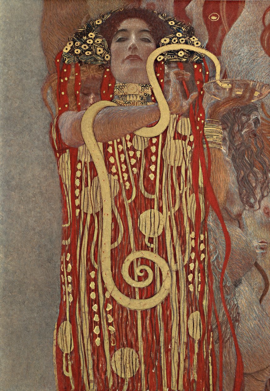 Hku يصعد Hygieia بواسطة غوستاف كليمت