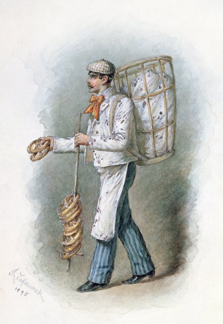 الخباز ، 1895 بواسطة غوستاف زافوريك