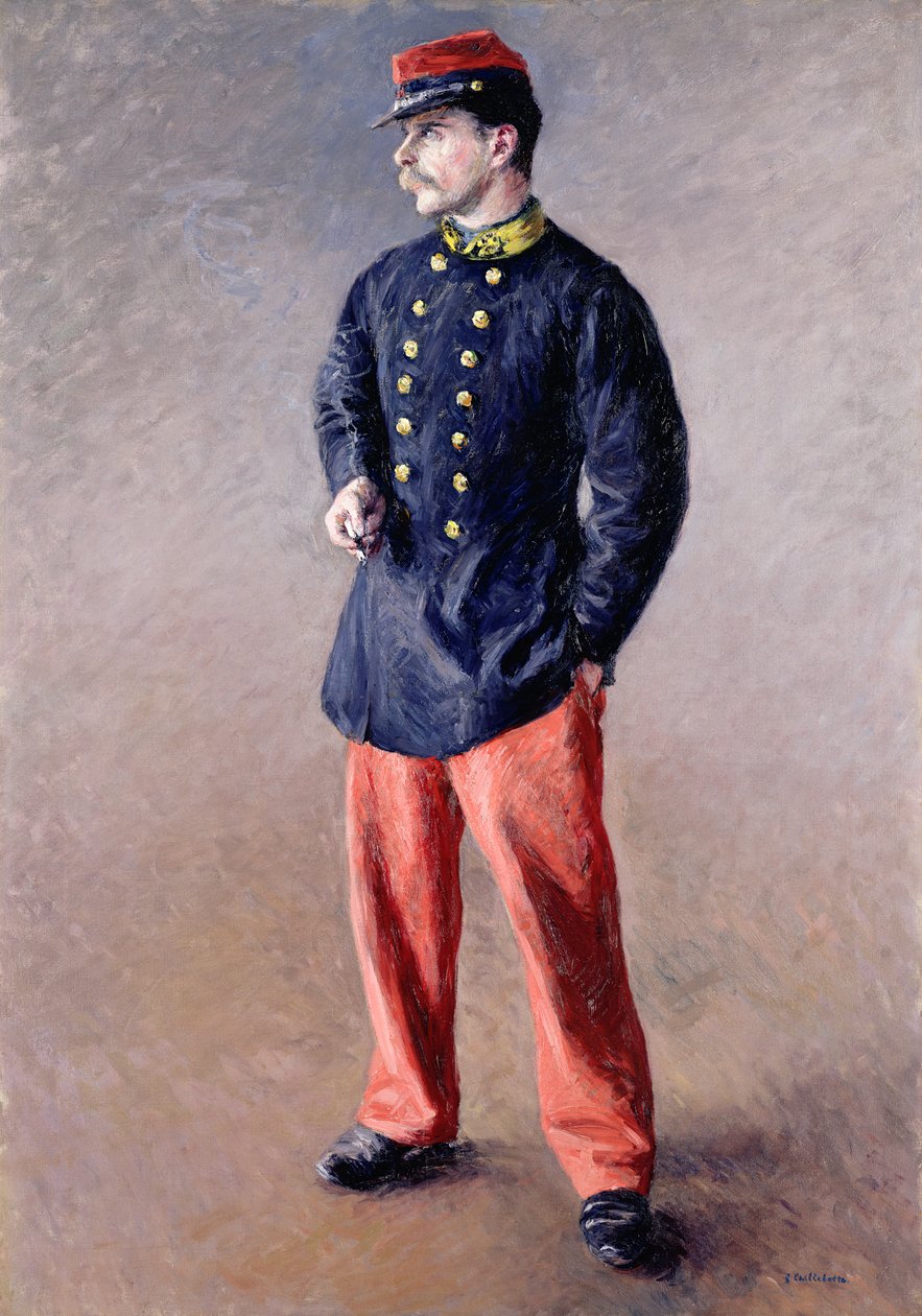 جندي ، 1881 بواسطة غوستاف كايليبوت