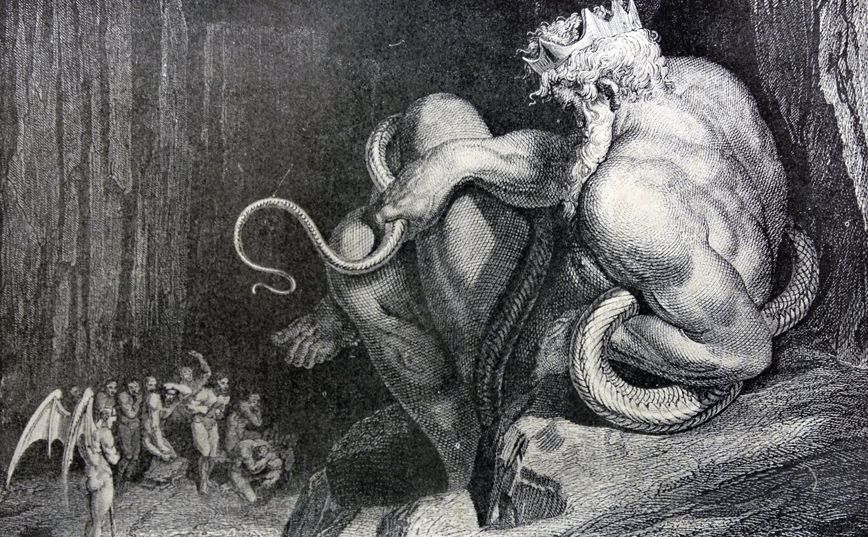 هناك مينوس ستاندز ، 1862 بواسطة غوستاف دور