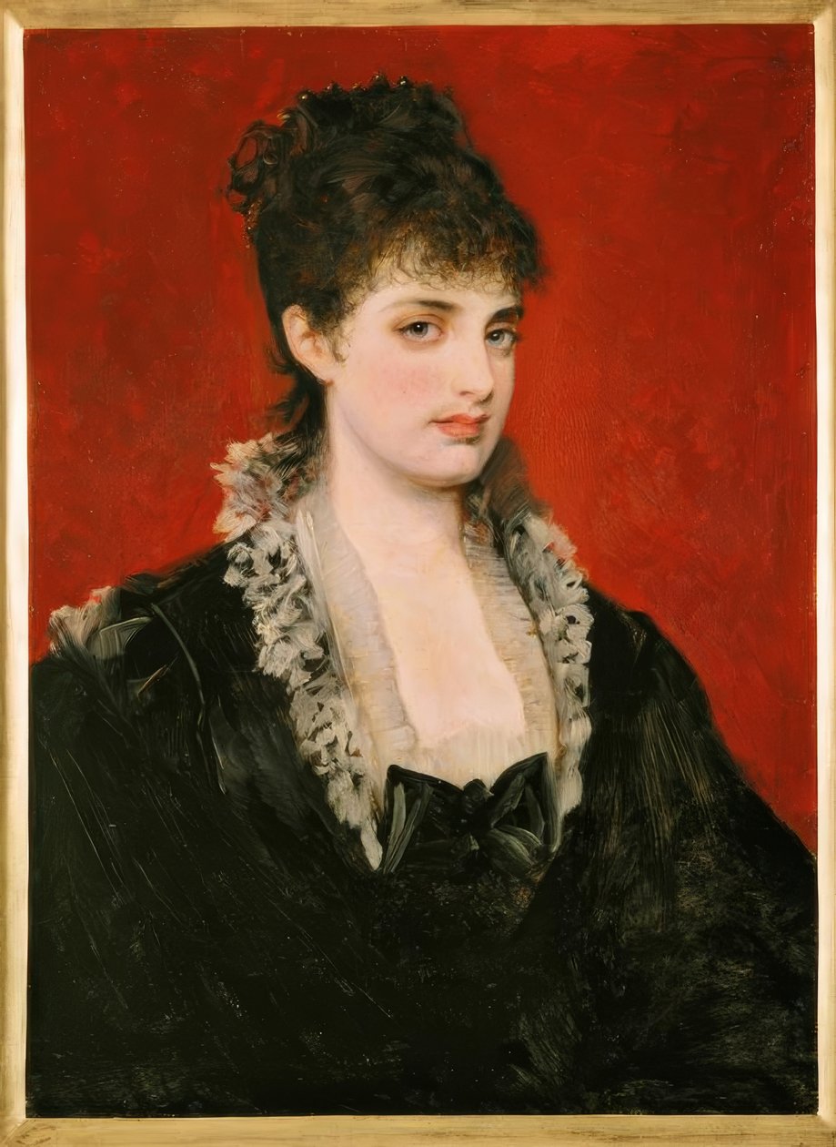 آنا فون والدبرغ (1831-1884) بواسطة هانز ماكارت