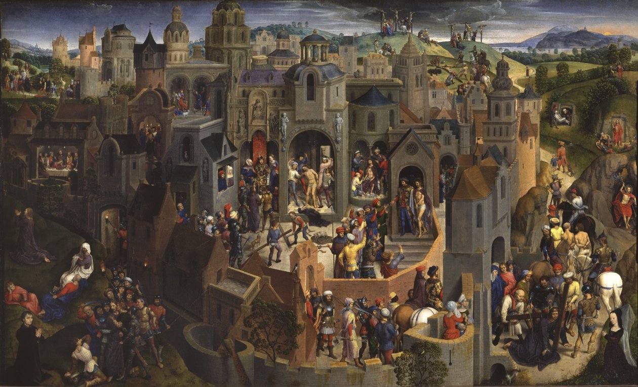 آلام المسيح ، 1470-71 بواسطة هانز مملينج