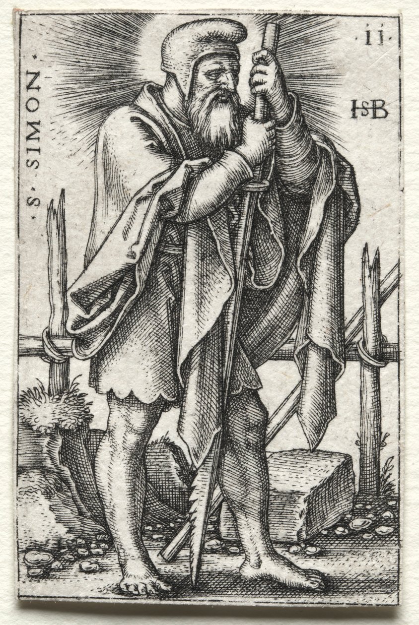 سانت سيمون ، 1545-1546. بواسطة هانز سيبالد بهام