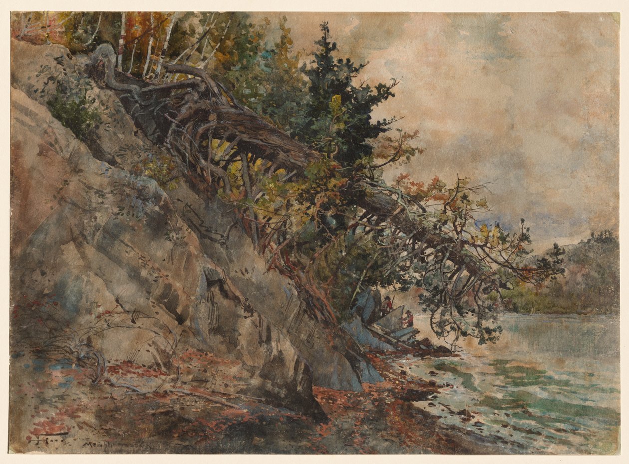 بحيرة Memphremagog ، ج. 1880. بواسطة هاري فين