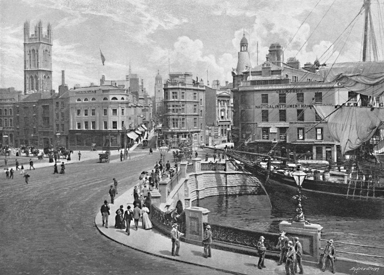 بريستول ، c1896 بواسطة هارفي بارتون