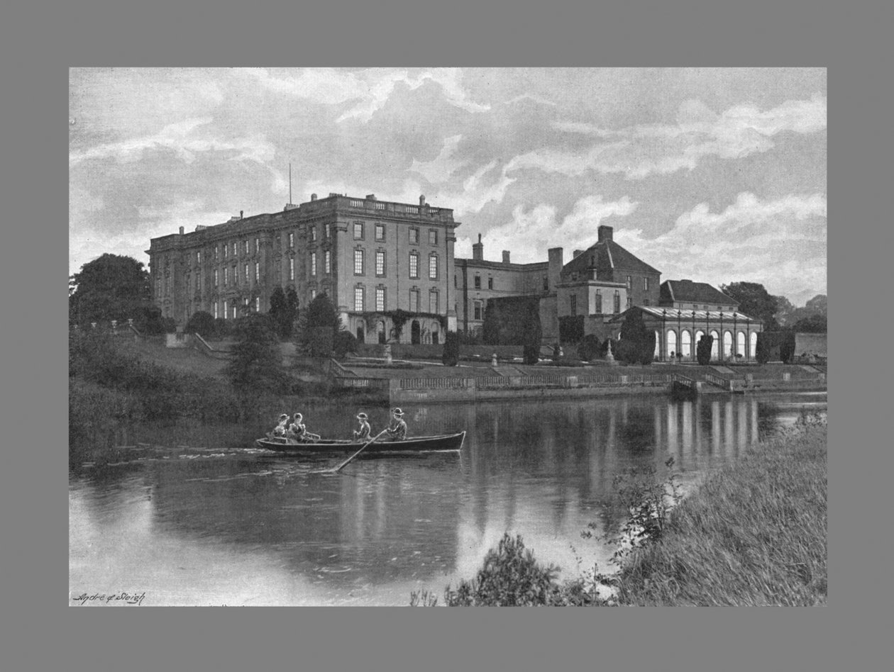 دير Stoneleigh ، c1900 بواسطة هارفي بارتون