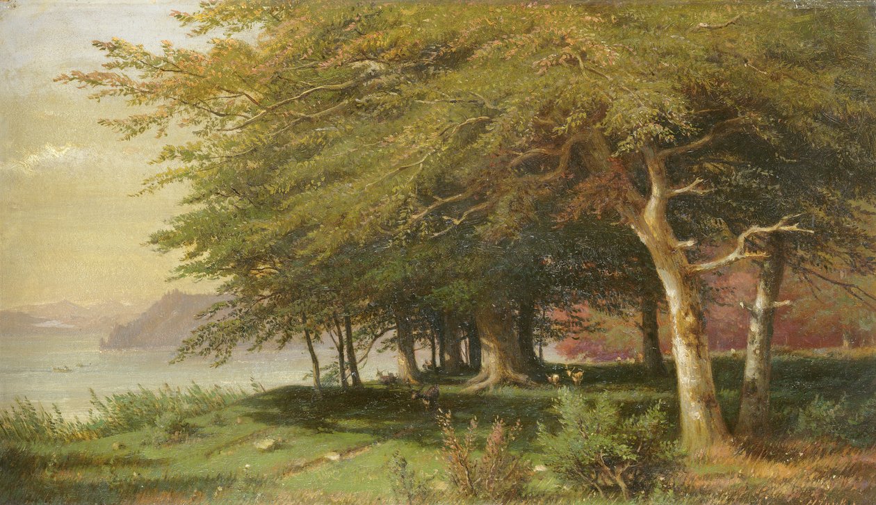 في Chiemsee ، 1842 بواسطة هاينريش فونك