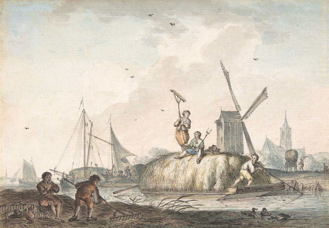 الاثني عشر شهرًا ، 1772. بواسطة هندريك ميجر