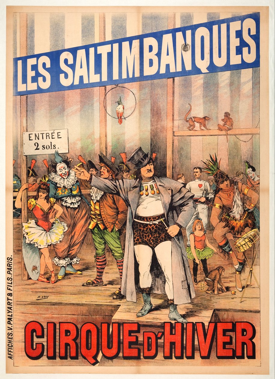 The Saltimbanques بواسطة هنري جراي