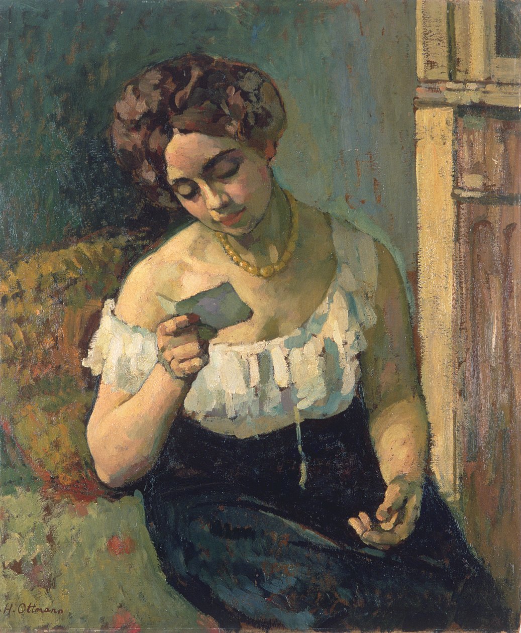 الرسالة ، 1903 (لوحة) بواسطة هنري عثمان