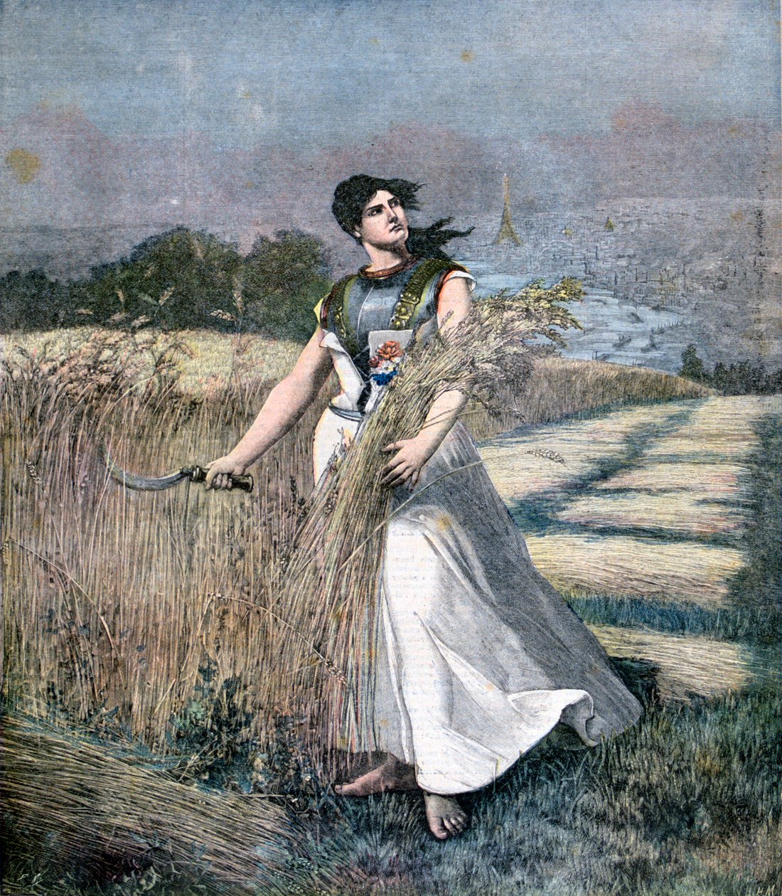 رمزية فرنسا ، 1891 بواسطة هنري ماير