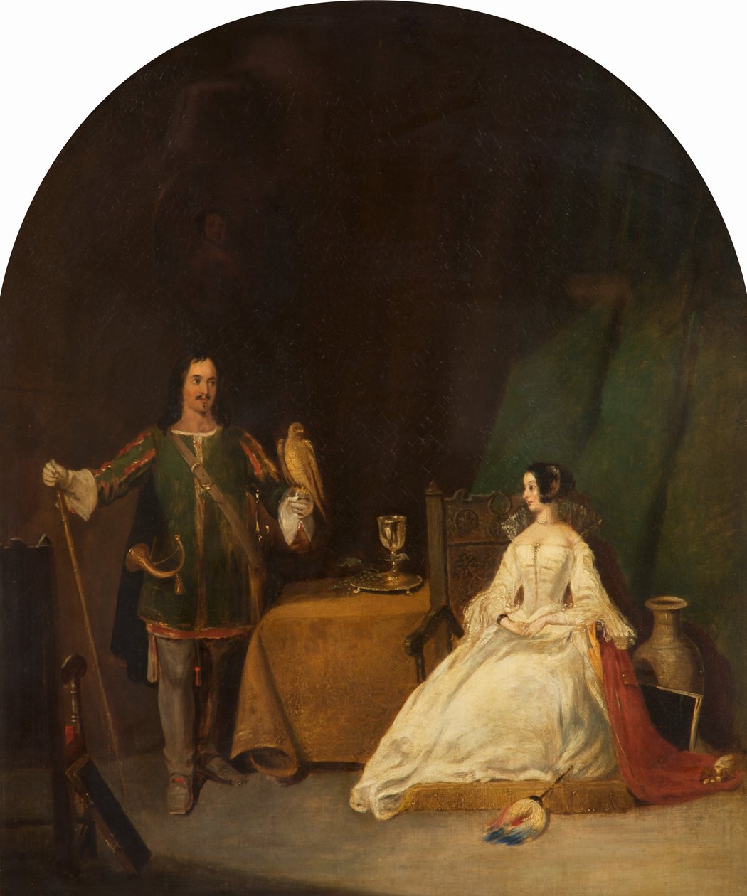 المخطوبة ، 1820-1832 بواسطة هنري Liverseege