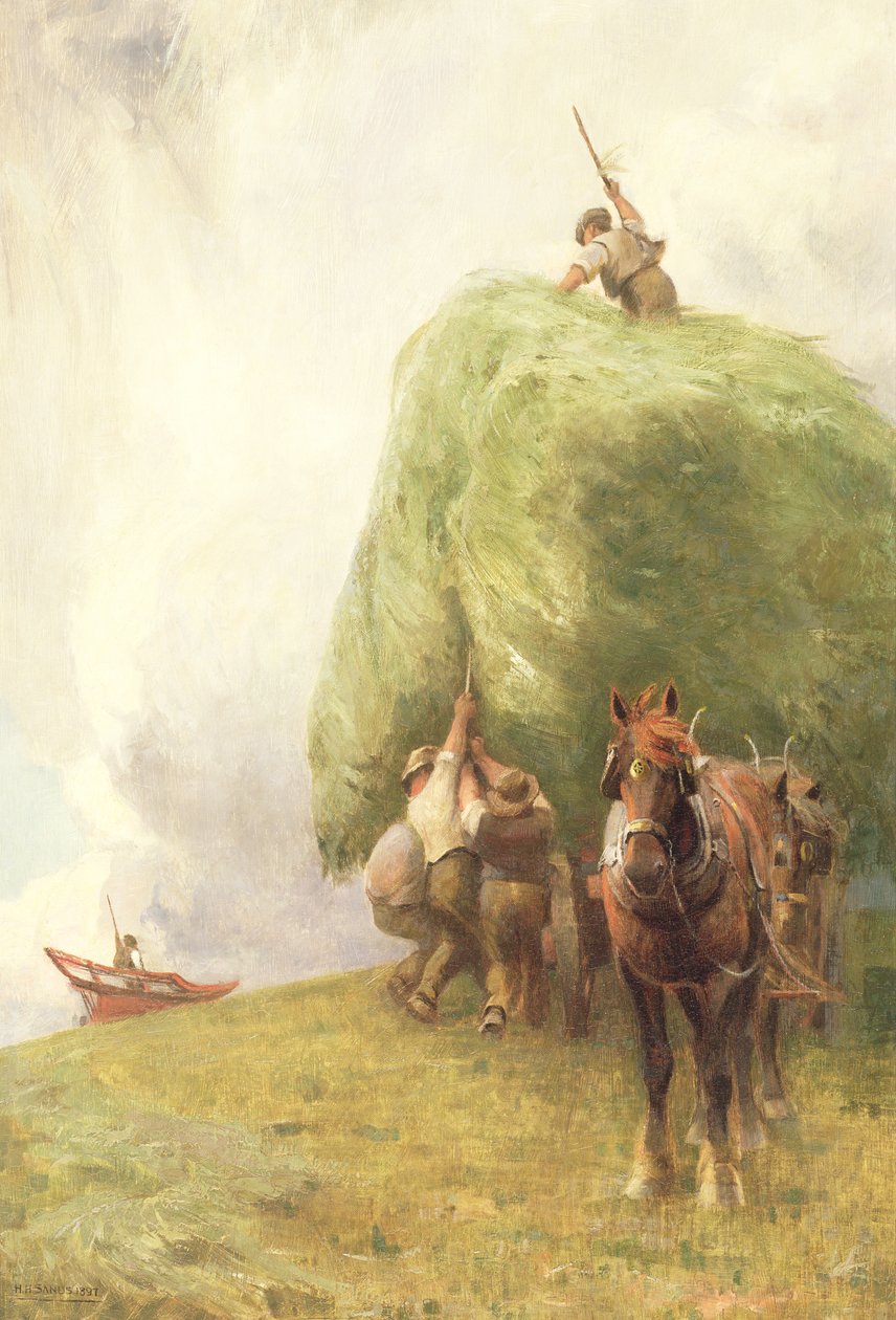 الشد عربة ، 1897 بواسطة هنري إتش ساندز