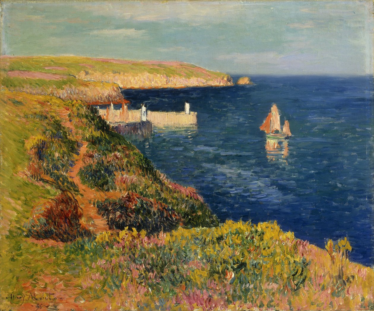 Port-Eudy، Ile-de-Groix، بواسطة هنري موريت