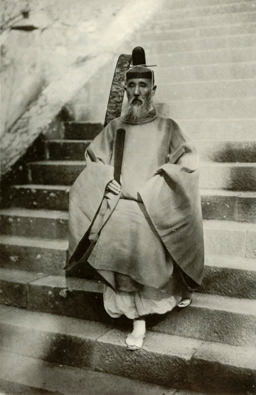 كاهن شنتو ، 1910. بواسطة هربرت بونتينج