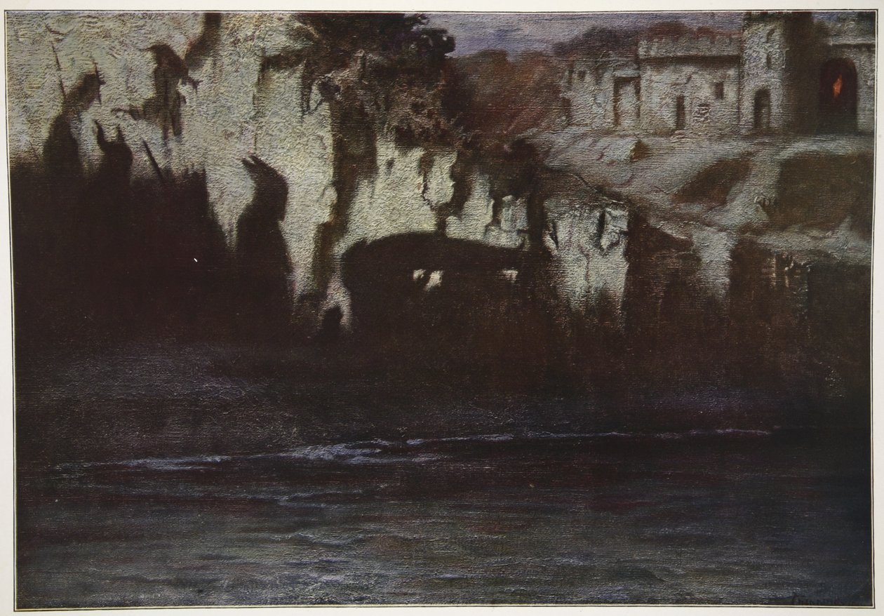 جنازة Siegfried ، 1906 بواسطة هيرمان هندريش