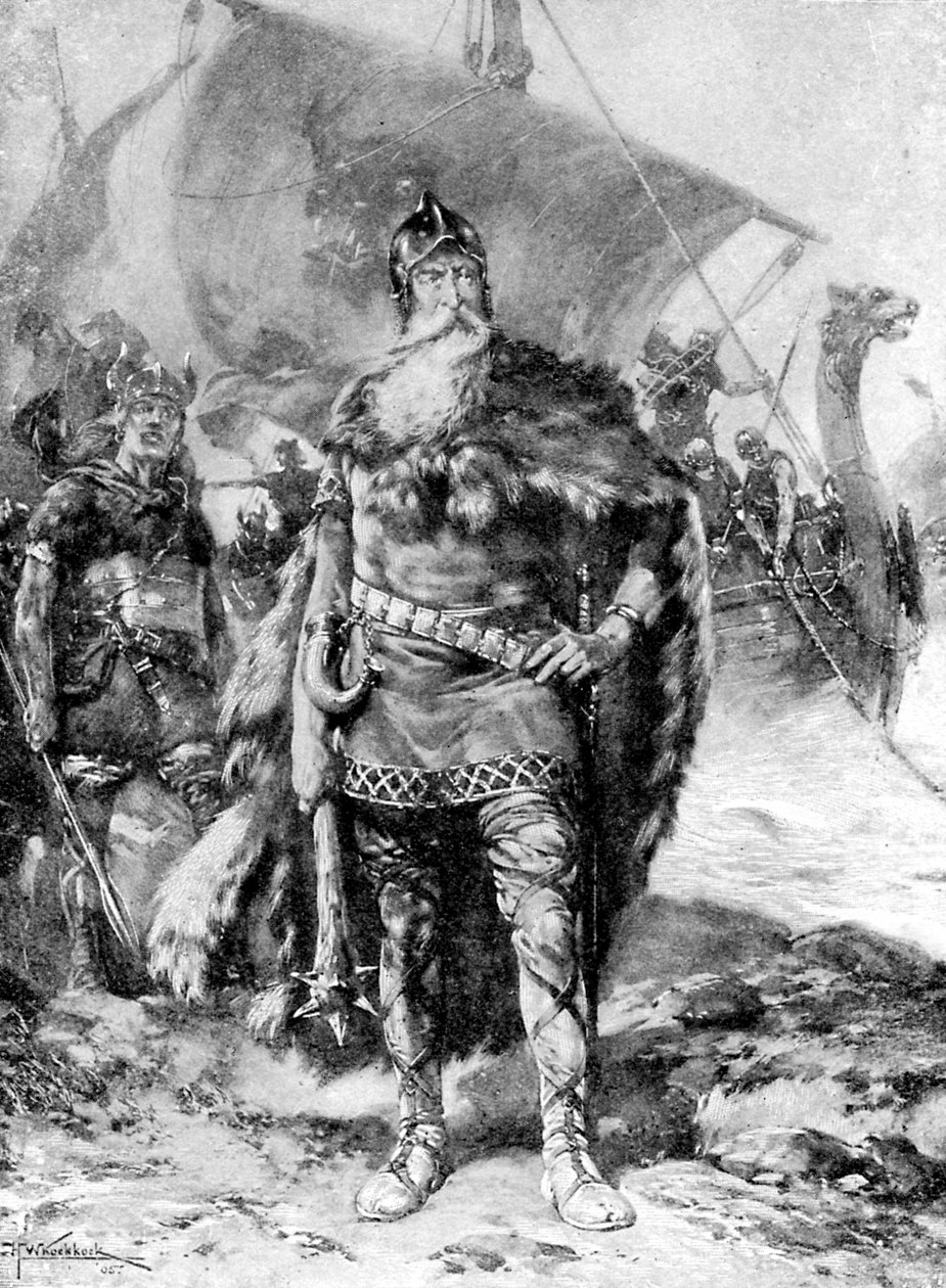 الفايكنج العظيم ، c1920 بواسطة هيرمانوس كويكوك