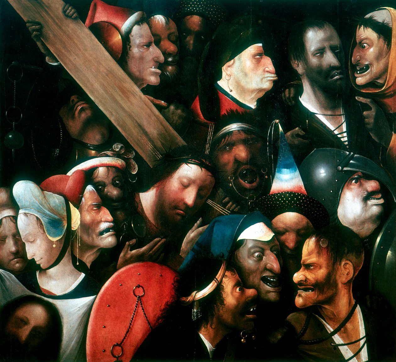 حمل الصليب ، c1480-1516 بواسطة هيرونيموس بوش