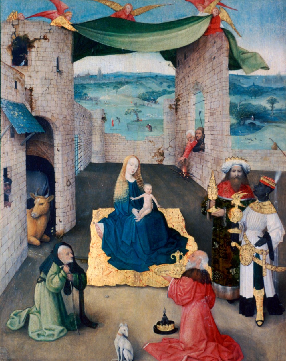 عشق المجوس ، c1490. بواسطة هيرونيموس بوش