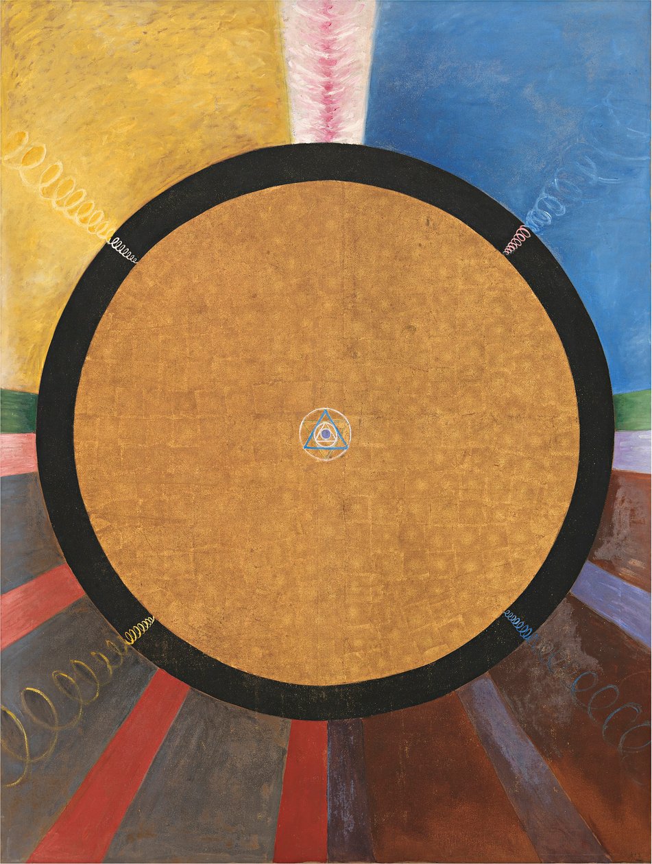 المجموعة X ، رقم 3 ، Altarpiece. بواسطة هيلما أف كلينت