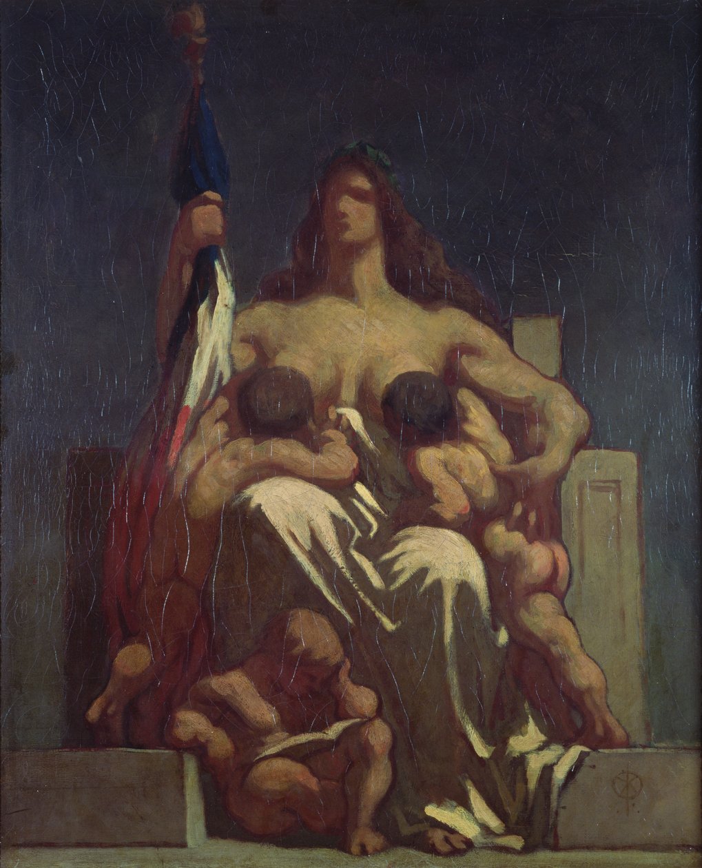 الجمهورية (رسم) 1848 بواسطة الشرف دومييه