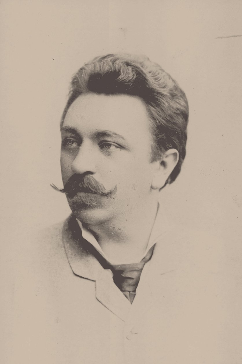 صورة الملحن يوجين هيلداخ 1849-1924. بواسطة هوفرت