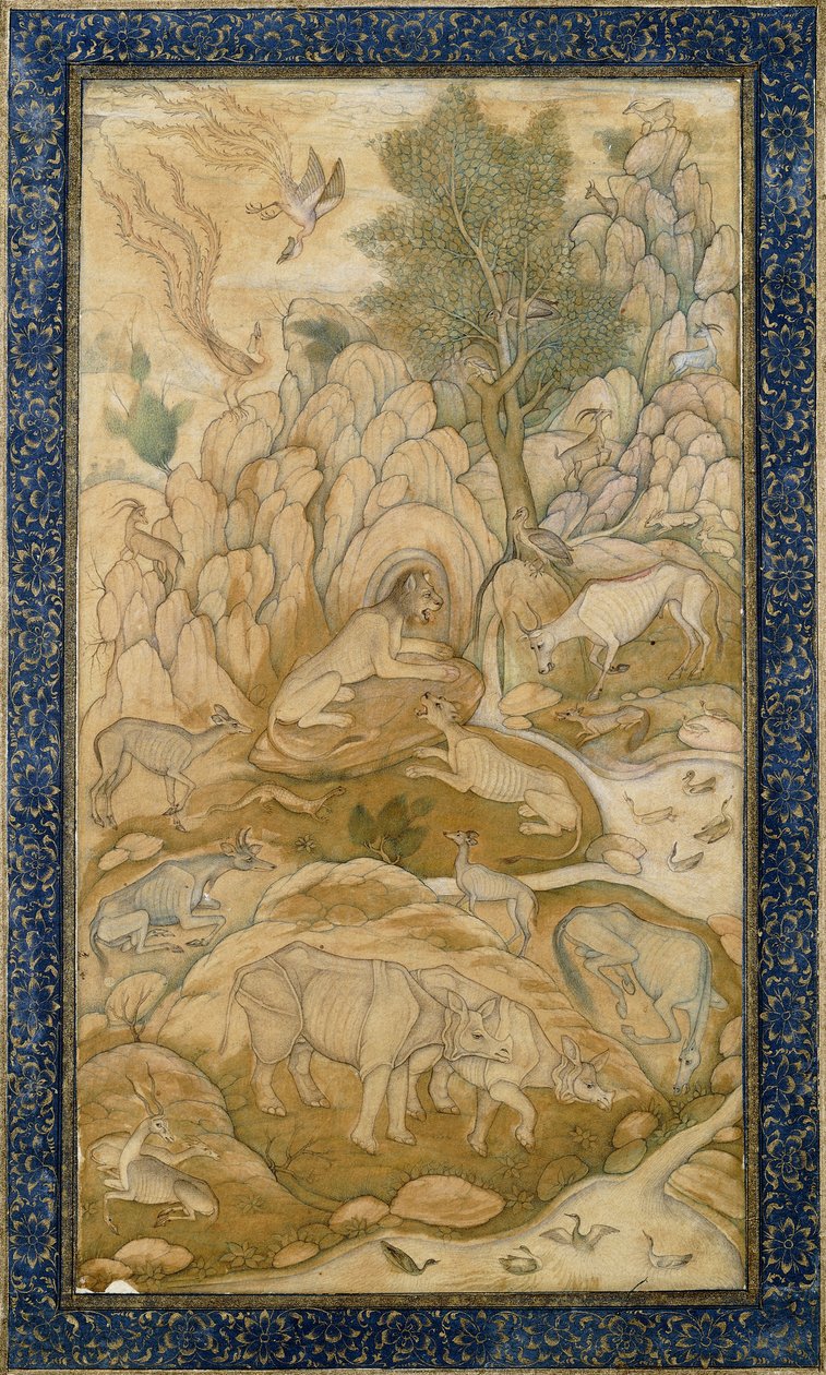 ملك الغابة ، c.1600-1610 بواسطة المدرسة الهندية