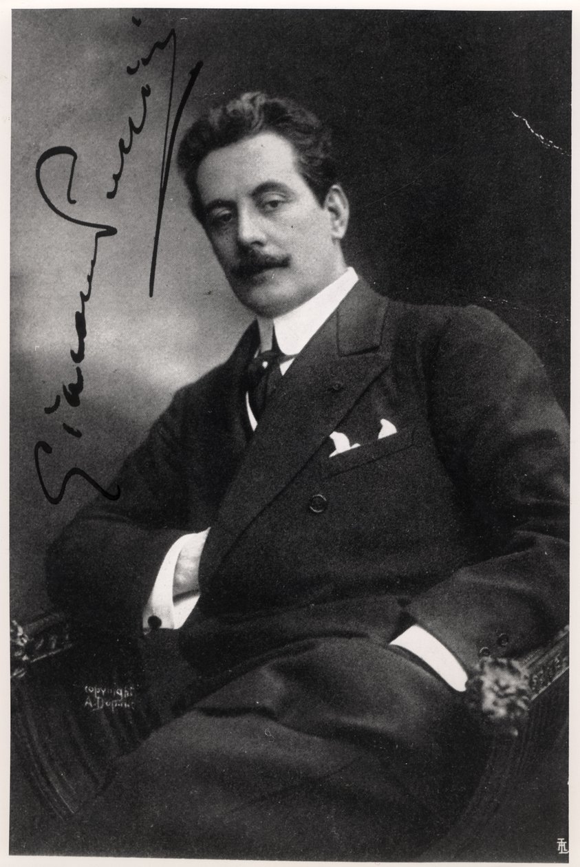 جياكومو بوتشيني (1858-1924) بواسطة مصور إيطالي