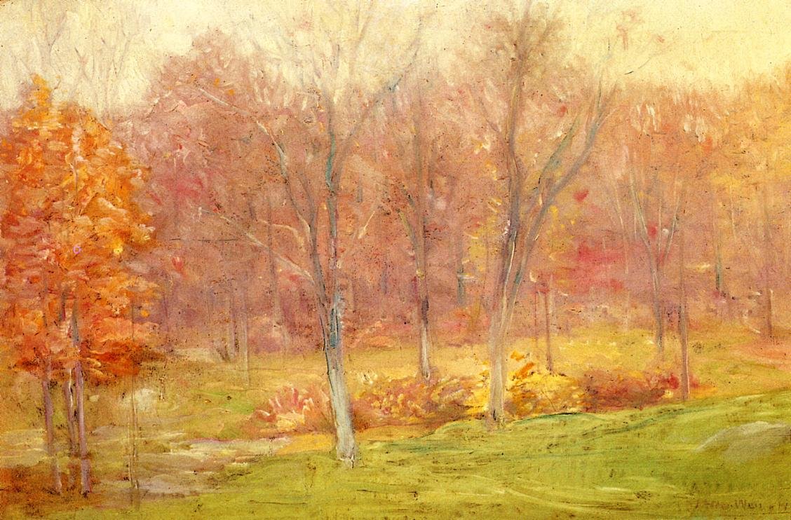 الخريف راين بواسطة J. Alden Weir