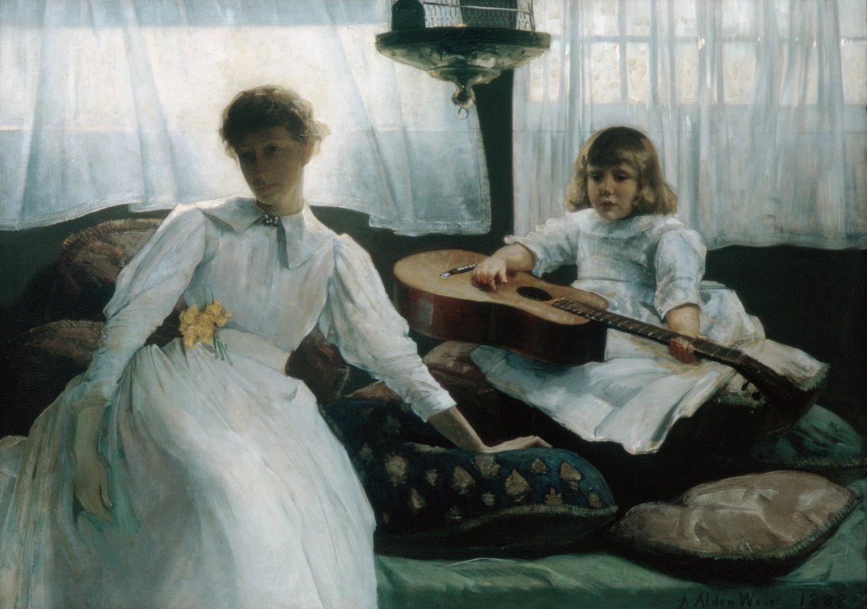 خمول ساعاتن بواسطة J. Alden Weir