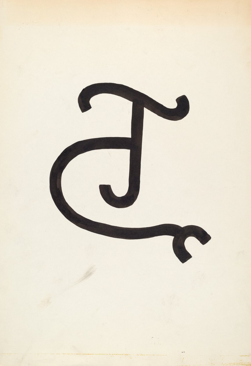 ماركة الماشية ، ج. 1936. بواسطة هنري مارلي