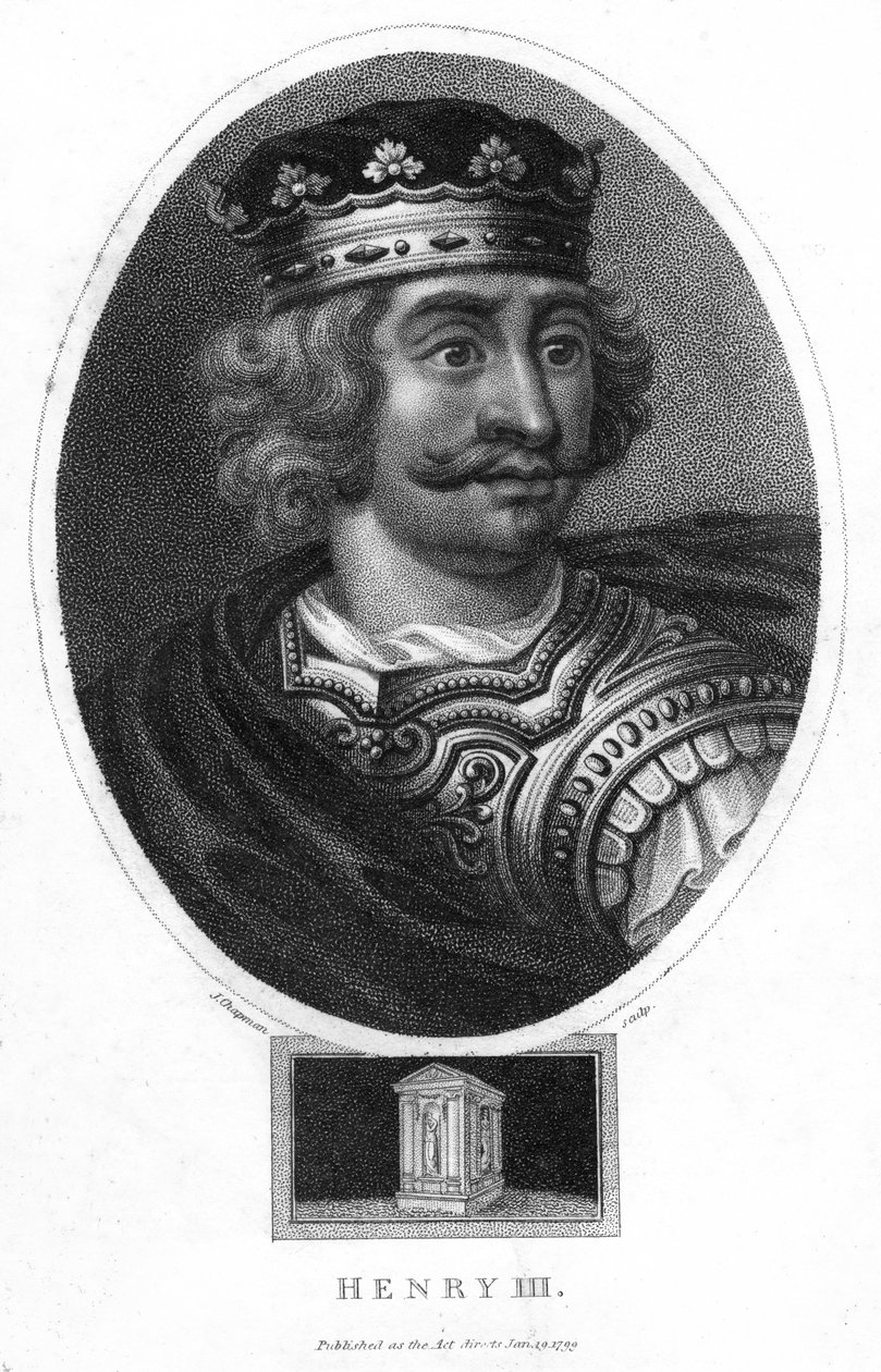هنري الثالث ، 1799. بواسطة جيه تشابمان
