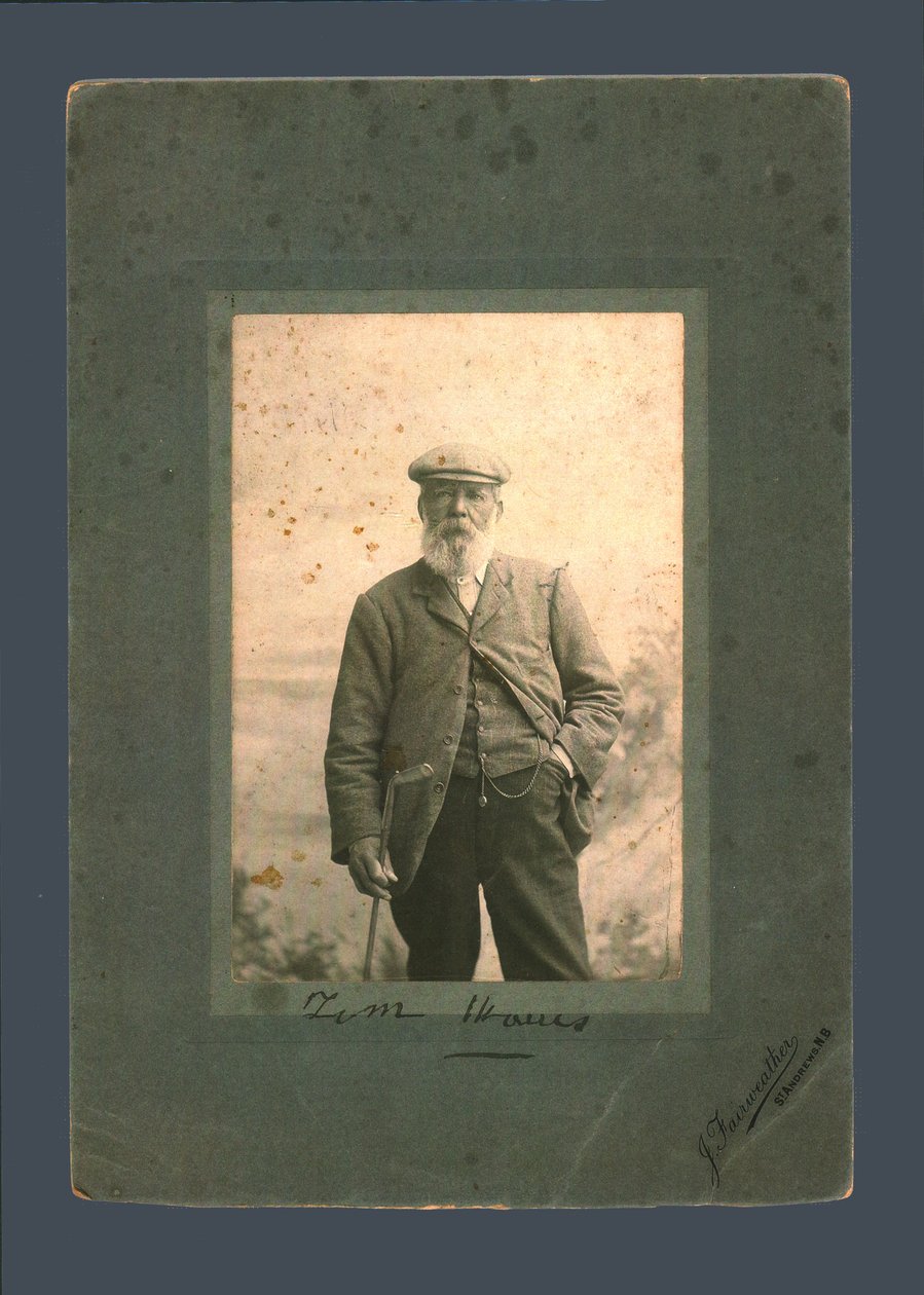 توم موريس ، عام 1900. بواسطة J Fairweather