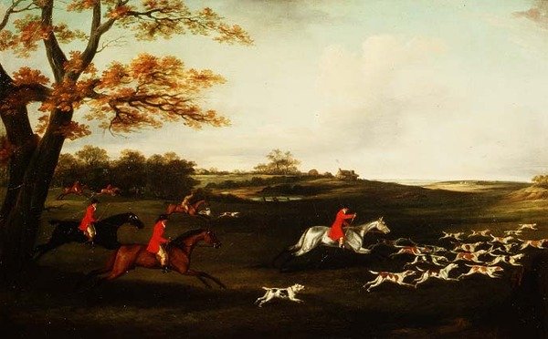 مشهد الصيد بواسطة ج. فرانسيس سارتوريوس