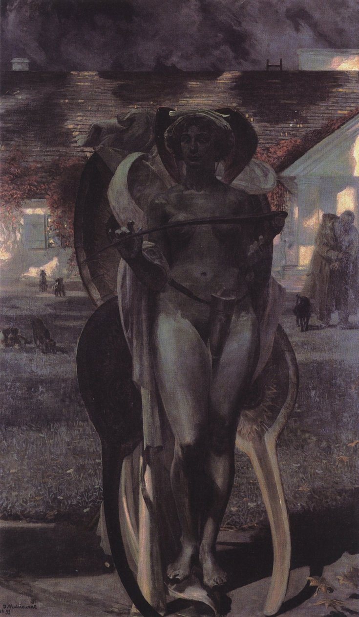 ثاناتوس الثاني. بواسطة Jacek Malczewski